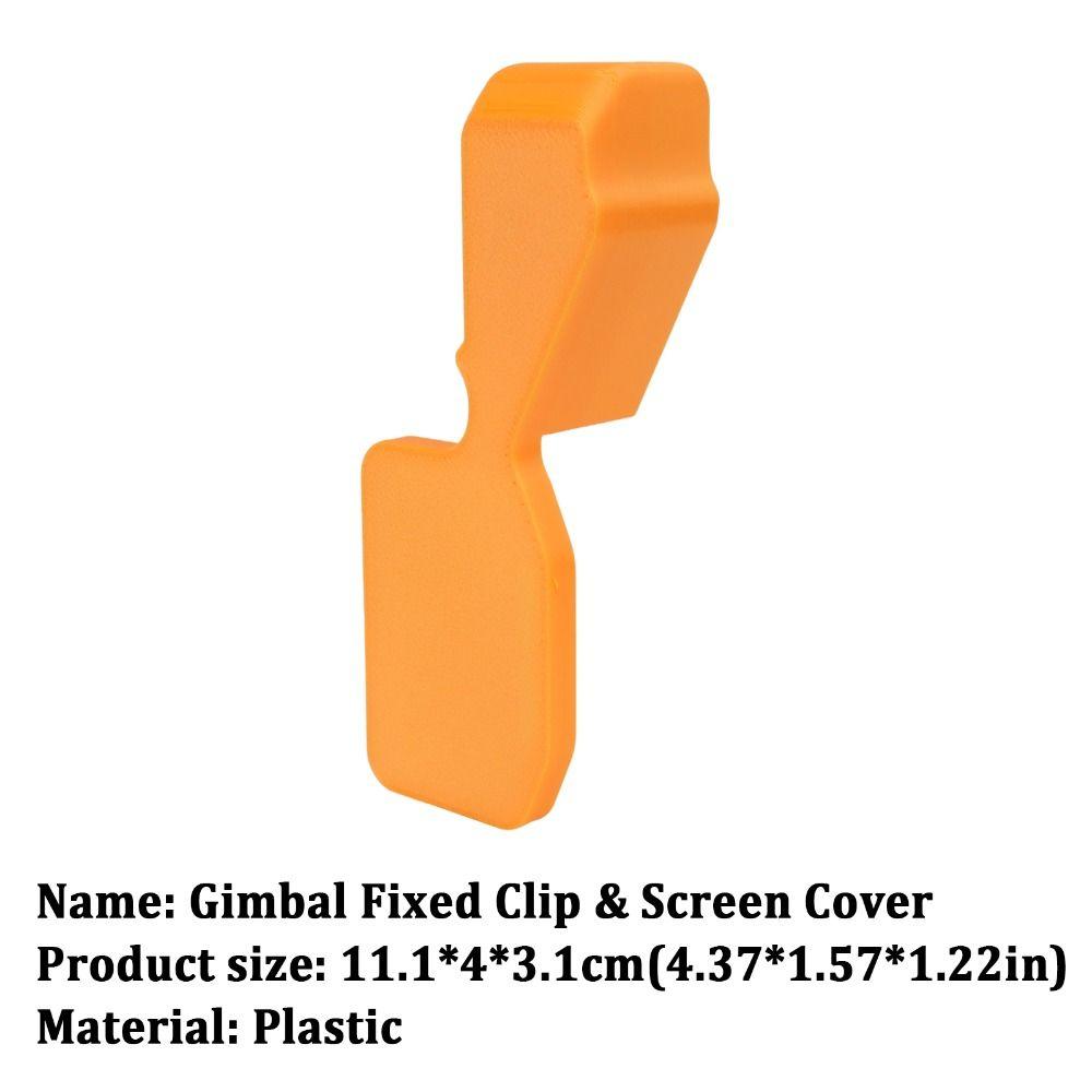 Lightweight Screen Cover 2-IN-1 Lens Fixing Clip for Insta360 Luna Ultra Gimbal Camera Accessories