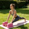 1/2 ks EVA jógový blok podpůrný lehký pilates meditace protiskluzový pěnový blok vysoká hustota fitness posilovna bloky jógové doplňky