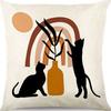 Morandi Color Abstract Pillowcase Minimalist Decorative Pillowcase Abstract Aesthetic Sofa Pillow Cushion Cover