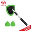 Telescopic Car Windshield Defogger & Glass Cleaning Set with Ultra-fine Fiber Cloth & Scraper