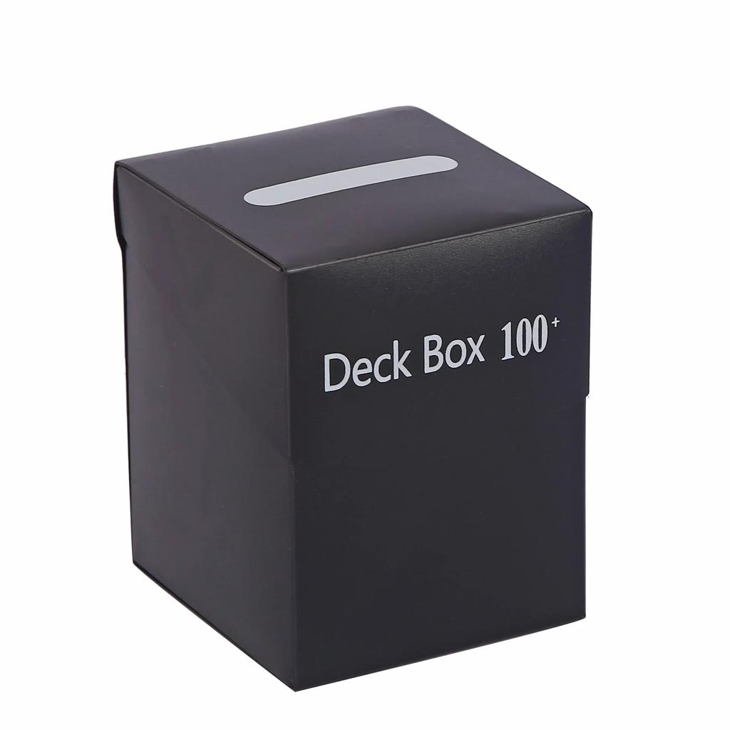 100+ Capacity Card Deck Box Trading Card Storage Box for Pokemon Magic YuGiOh Collectible Sport Cards Case Card Organizer