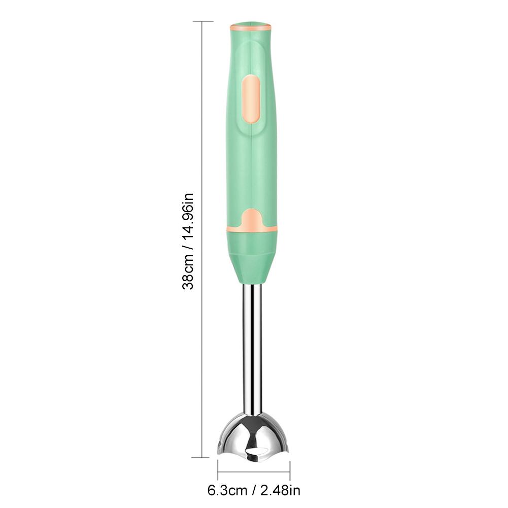 Electric Food Stick Mixer Handheld Egg Beater Food Vegetable Blender Stainless Steel Food Grinder Kitchen Whisk Tools