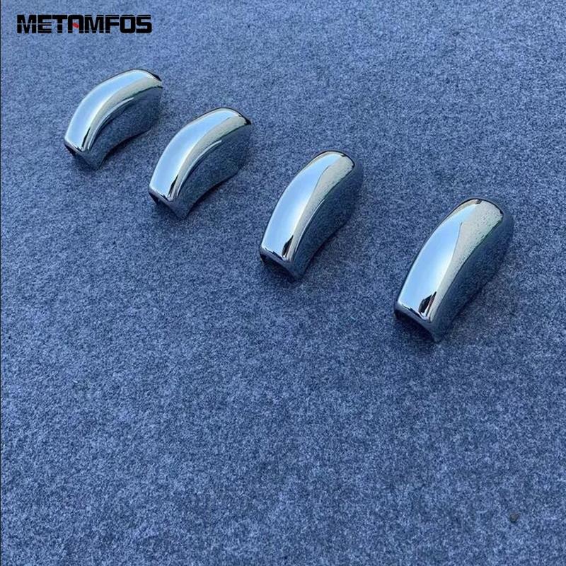 For Toyota Alphard Vellfire 2016-  Chrome Rear Door Armrest Handle Catch Strip Molding Trim Car Interior Accessories