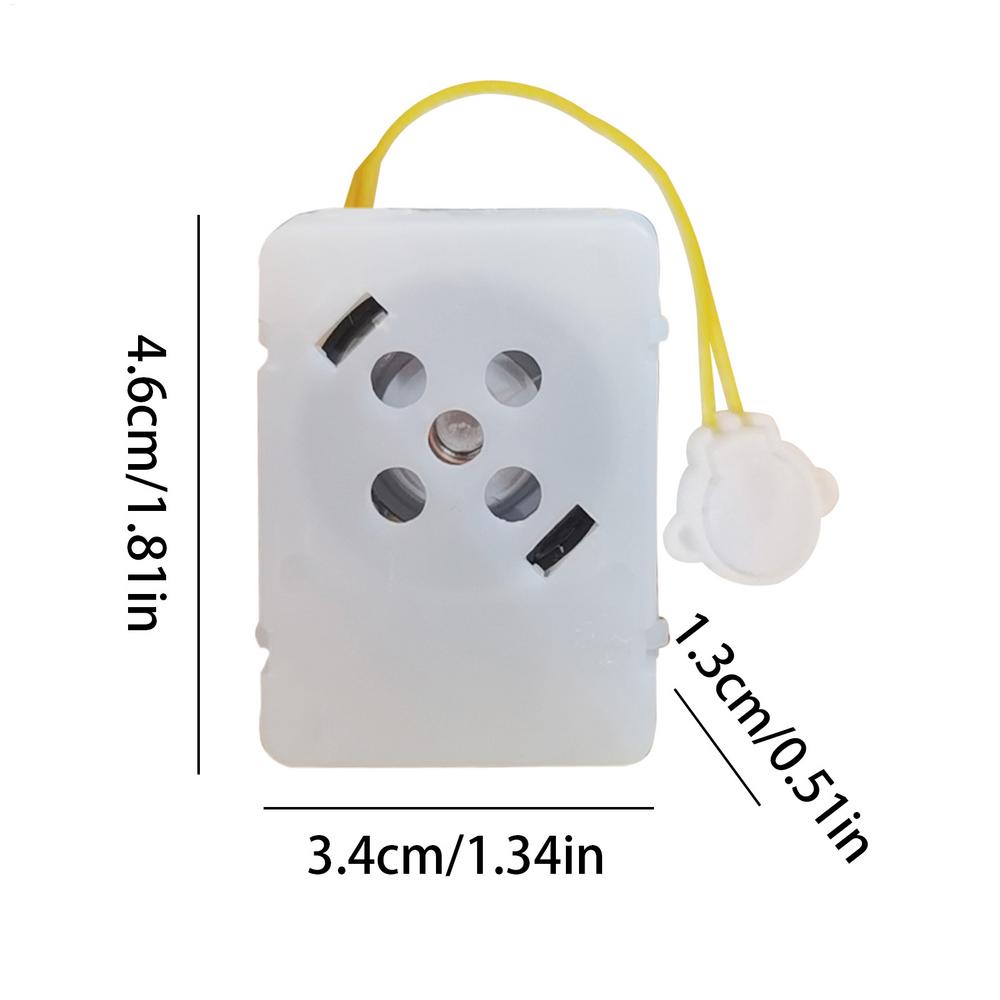 1pcs Stuffed Animal Sound Recorder Button Sound Box Toys Recording Device Plush Toy Custom Messages Recorder Voice Box