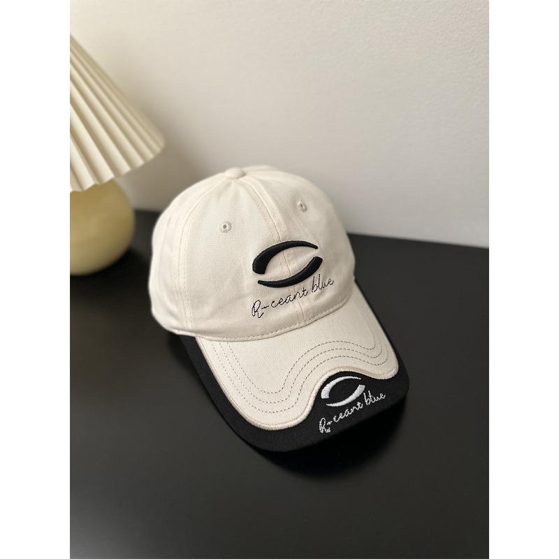 

Новый модный бренд мужские и женские кепки с цветной вставкой, бейсболка большого размера, уличная вышитая шляпа от солнца Adjustable