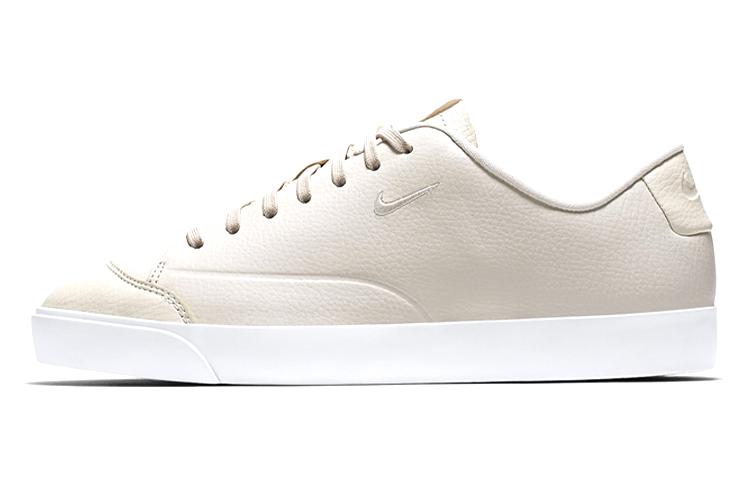 

Nike Blazer Slip Resistant Cushioning Abrasion Resistant Low top Skateboard Shoes GS Beige AJ9257-002 35.5