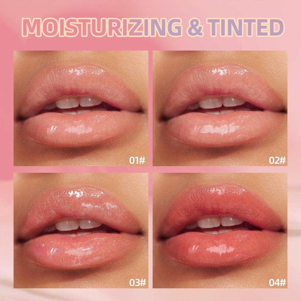 4Pcs Moisturizing Lip Balm Set Fruit Scent Lip Care Stick Repair Dry Cracked Lips Sun Protection Lip Primer