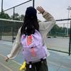 Schoolbag Backpack Light Sports Outdoor Badminton Bag Drawstring Sports Leisure Large Capacity Class Student School Bag
