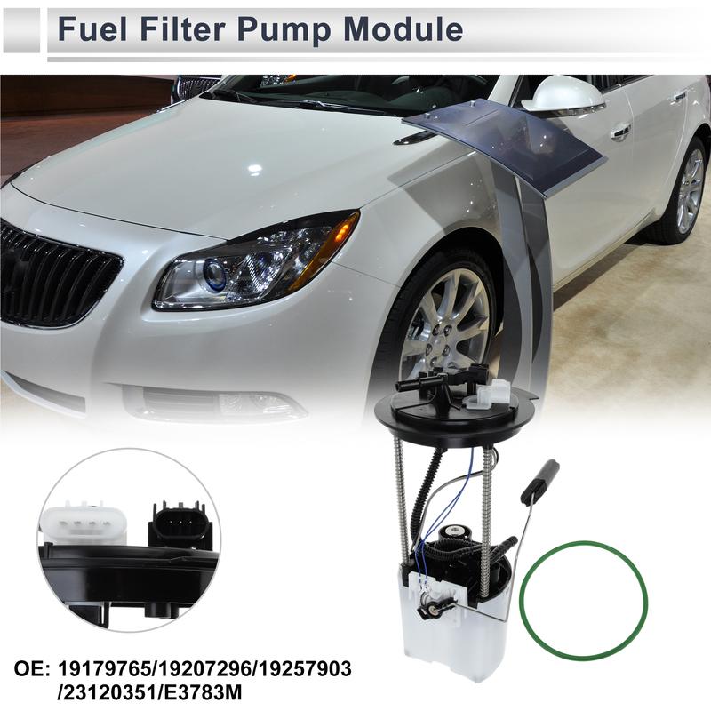 X Autohaux Electric Fuel Pump Assembly for Cadillac DTS 2009-2011 for Buick Lucerne 2009-2011 V8 4.6L w/Sending Unit No.23120351