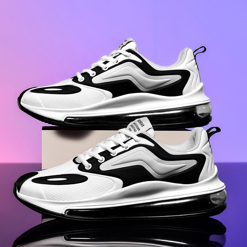 

НОВЫЕ кроссовки для бега Marathon Air Cushion для мужчин, дышащие, легкие, женские, удобные, спортивные, тренировочные кроссовки 46 белый