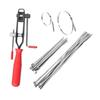 Car CV Joint Boot Clamp Plier Kit Heavy Duty Steel Adjustable Axle Banding Tool for Professional Repair