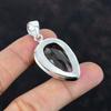 Faceted morganite pendant 925 sterling silver pendant top quality gemstone jewelry handmade boho pendant unique style pendant gifts for mom