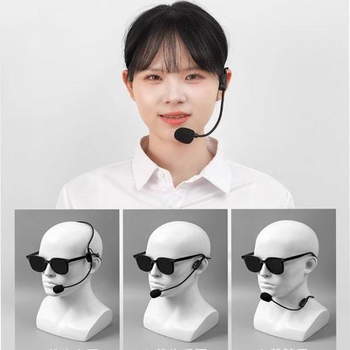 YINKE Wearable Headphones, Set of 2, Lightweight and Compact, Ideal for Live Performances, Lectures, Meetings, and Game Play-by-Play, Unidirectional E