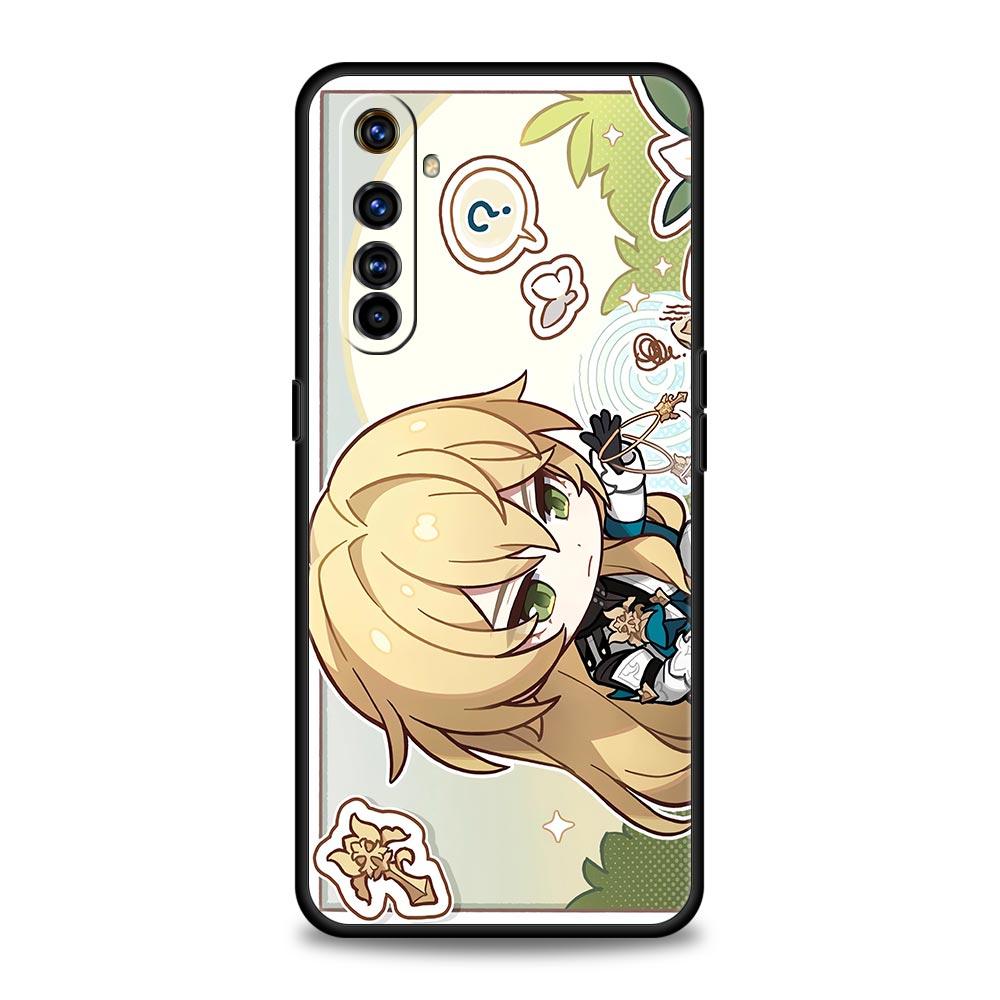 For Realme GT Neo 2 3 3T 5 Phone Case 12 11 5G 10 9 8 5G 7 6 GT5 GT3 GT2 Pro C21 C11 C25 C35 Cover Game Honkai Star Rail Anime