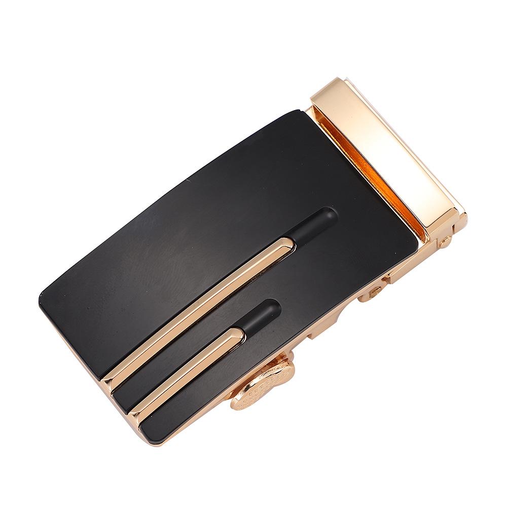 Men's Automatic Alloy Belt Buckle Clasp, 3.5cm