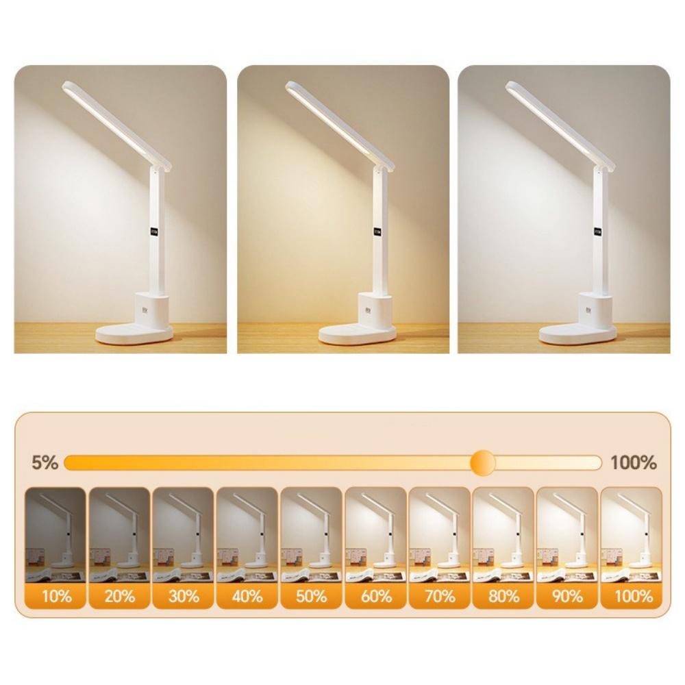Eye Protection Table Lamp Work Lamp Foldable Bedside Reading Lamp