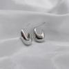 Ins Water Drop Shaped Explosive Earrings Retro Simple Cold Wind Atmosphere Earrings European and American Personalized Ear Jewelry