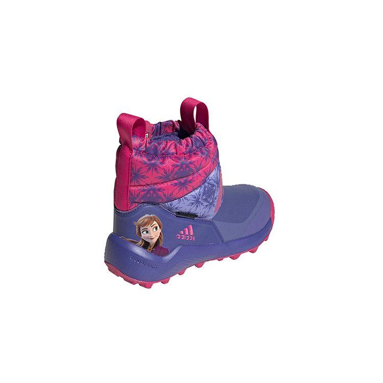 Disney X Adidas Active Snow Mesh Waterproof And Warm Knee High Kids' Boots Purple Pink Children Aged 3 7 Years Old FV4268