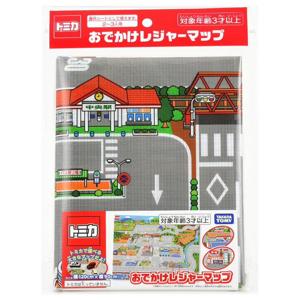 TAKARA TOMY Leisure Miniature Car Toy for Boys and Ages 3 and Meets Toy Safety ST Mark Certified "Tomica Map" Girls, Up, Standards,