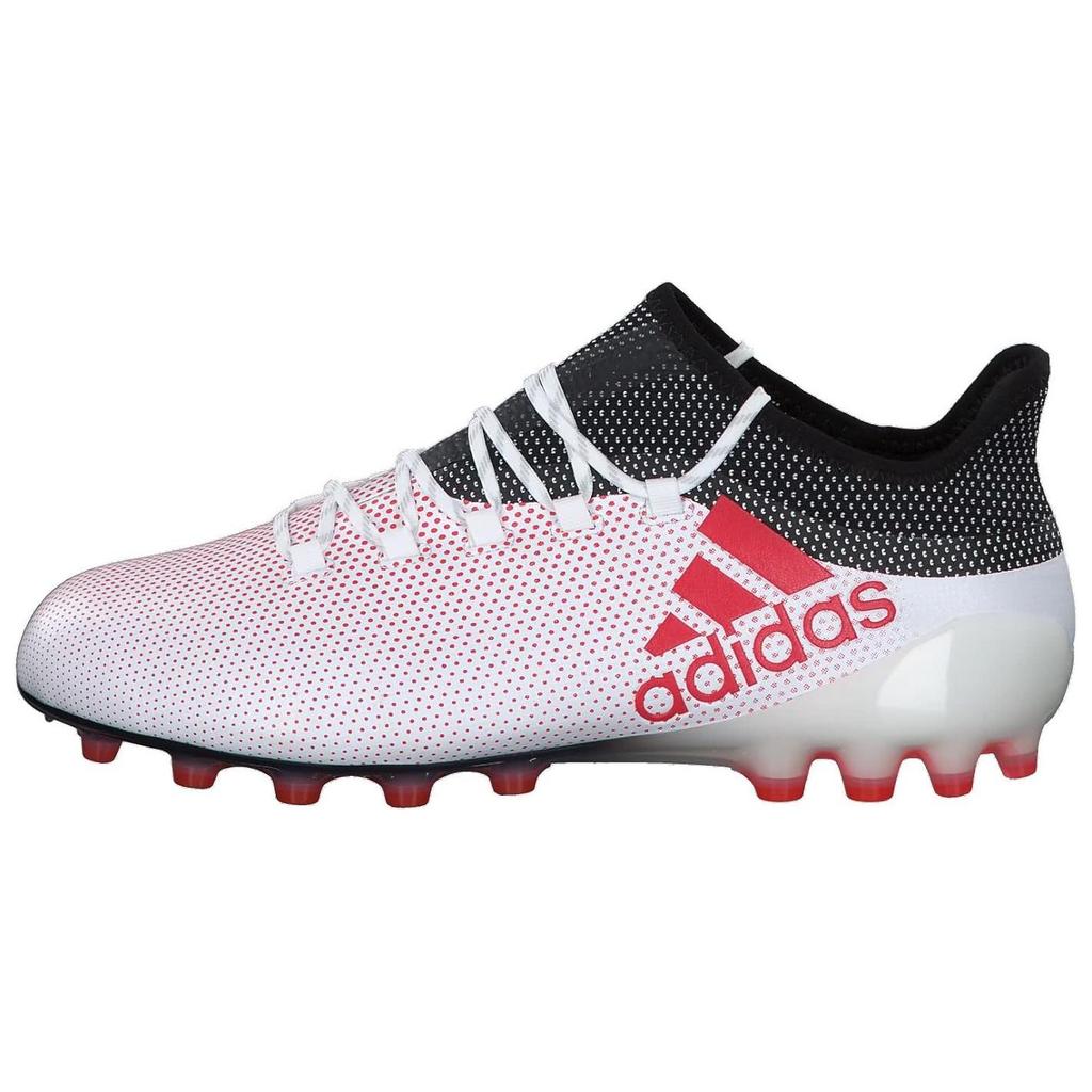 Adidas Slip Resistant Abrasion Resistant Soccer Shoes Men's White Black Red CP9169