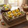 Realistic Easter Chick Figurine Animal Mini Chicken Toy Cute Plush Chicks  Flower Pot