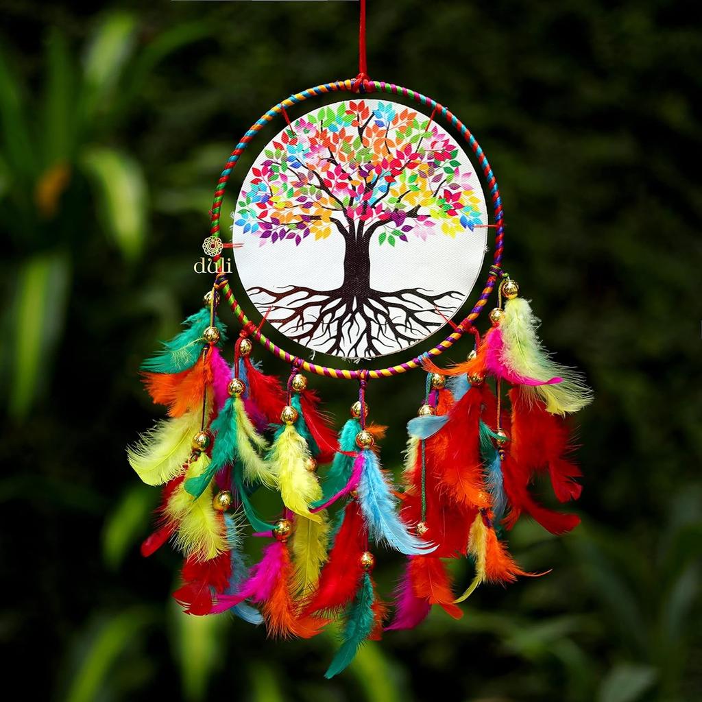 Ловец снов Дерево жизни, Dream Catcher Tree of Life (49 cm, Multicolor),  Duli
