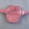 10cm Plush Doll Sweater Accessories for 13cm Palm Dog and Small Dolls