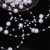 Pearl Beaded Chain Ribbon String DIY