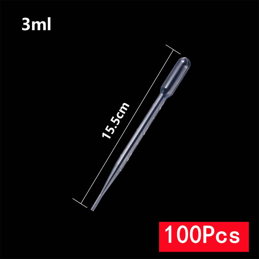 Garden Planting Plastic Pipette 0.2/0.5/1/2/3/5 /10ML Disposable Graduated Container Liquid Dropper Plant Seedling Growing Straw