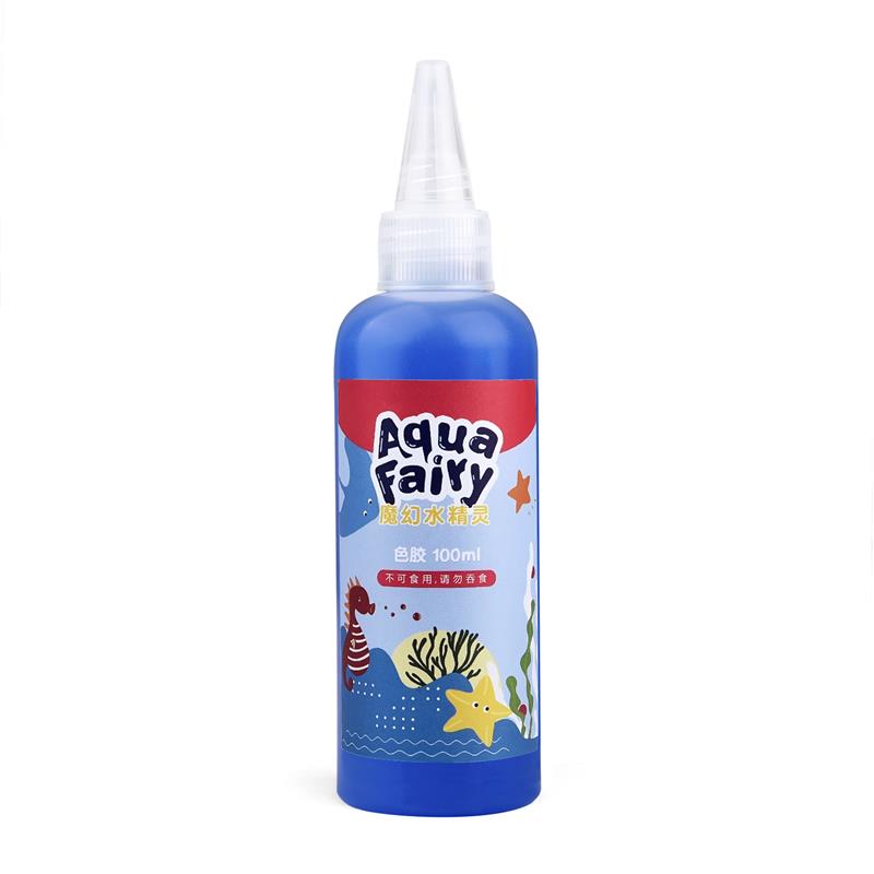100ml Jouet anti-stress Solution Elfe d'eau Magique Résine absorbante d'eau Peinture Jouets à presser faits main Jouets anti-stress