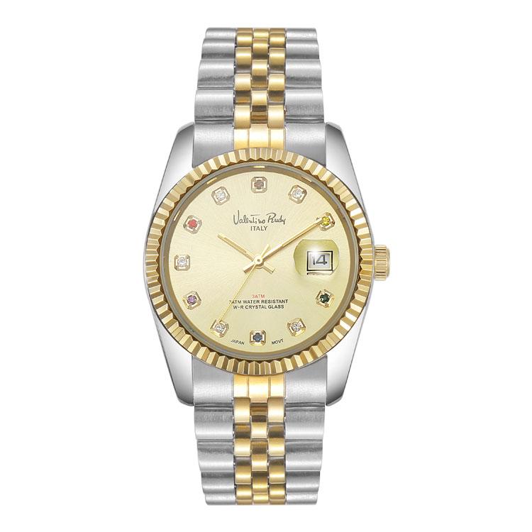 Ballentinoludi Vr1129B-Gdcb Men'S Metal Wristwatch