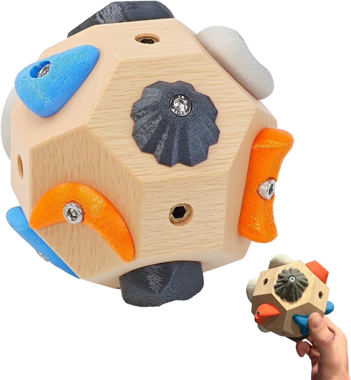 

Іграшки Ручної Роботи для Лазіння|Тренажер для Пальців та Кисті для Скелелазів|Інструмент для Тренувань з Боулдерінгу|Ідеальний Подарунок для Початківців та Професіоналів