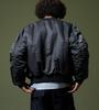 Alpha Industries Flight Scratch Air Crew US Black MA-1 Jacket, Spec, TA0531, Men's, TA0531-001,