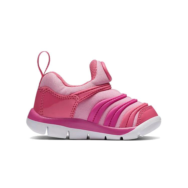 (TD) Nike Dynamo Free White Pink Baby 343938-631