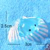 Cute Luminous Flat Fish Aquarium Tank Decoration Accessory Resin Mini Figurine