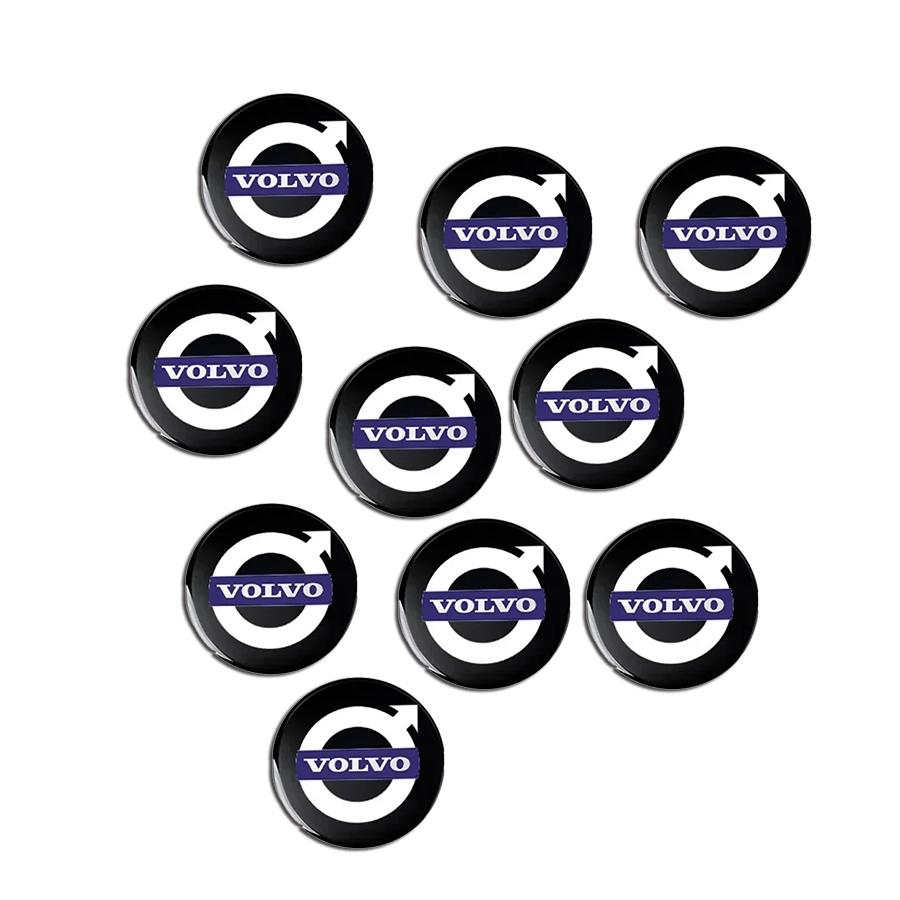 rvgfn3 14MM Car Key Sticker Emblem Decoration Accessories For Volvo XC90 V90 V60 XC60 V40 EC40 EX40 S80 S60 S90 C40 XC40 V70 XC70 C30