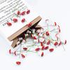 100Pcs Red Artificial Bubble Mushroom Home Decoration Christmas Garland Ornamental Flowerpot Candy Box Handmade Festival Wedding