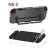 Transparent Pc Hard Case Protective Shell Cover For Ns Switch 2 Game Console Joy-Con Back Full Protector For Switch Accessories