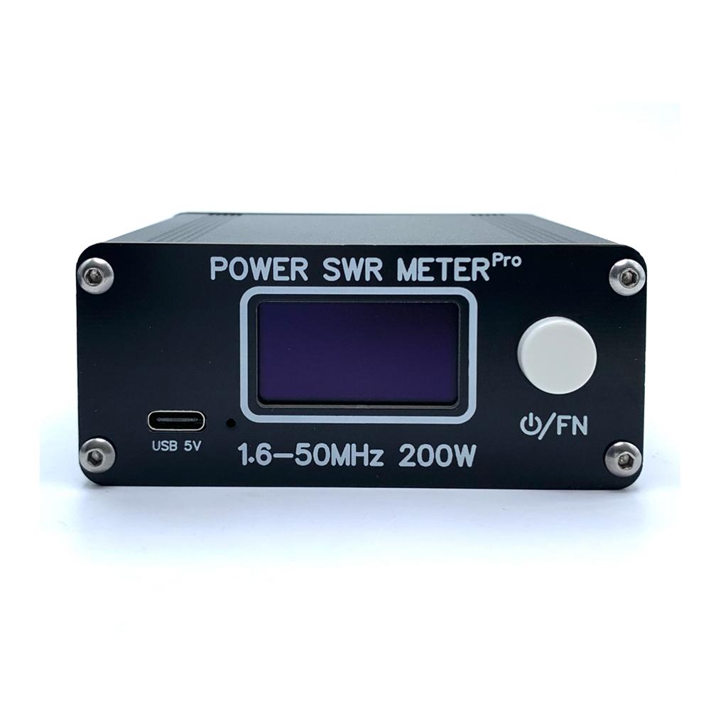 Max 200W SWR Meter 1.650MHz HF Frequency Band Shortwave Power Standing Waves Meter Digital Display