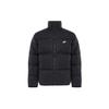 Club Therma-FIT Comfortable Warm Stand Collar Loose Long Sleeve Down Jacket Men Jackets Black White FZ5029010