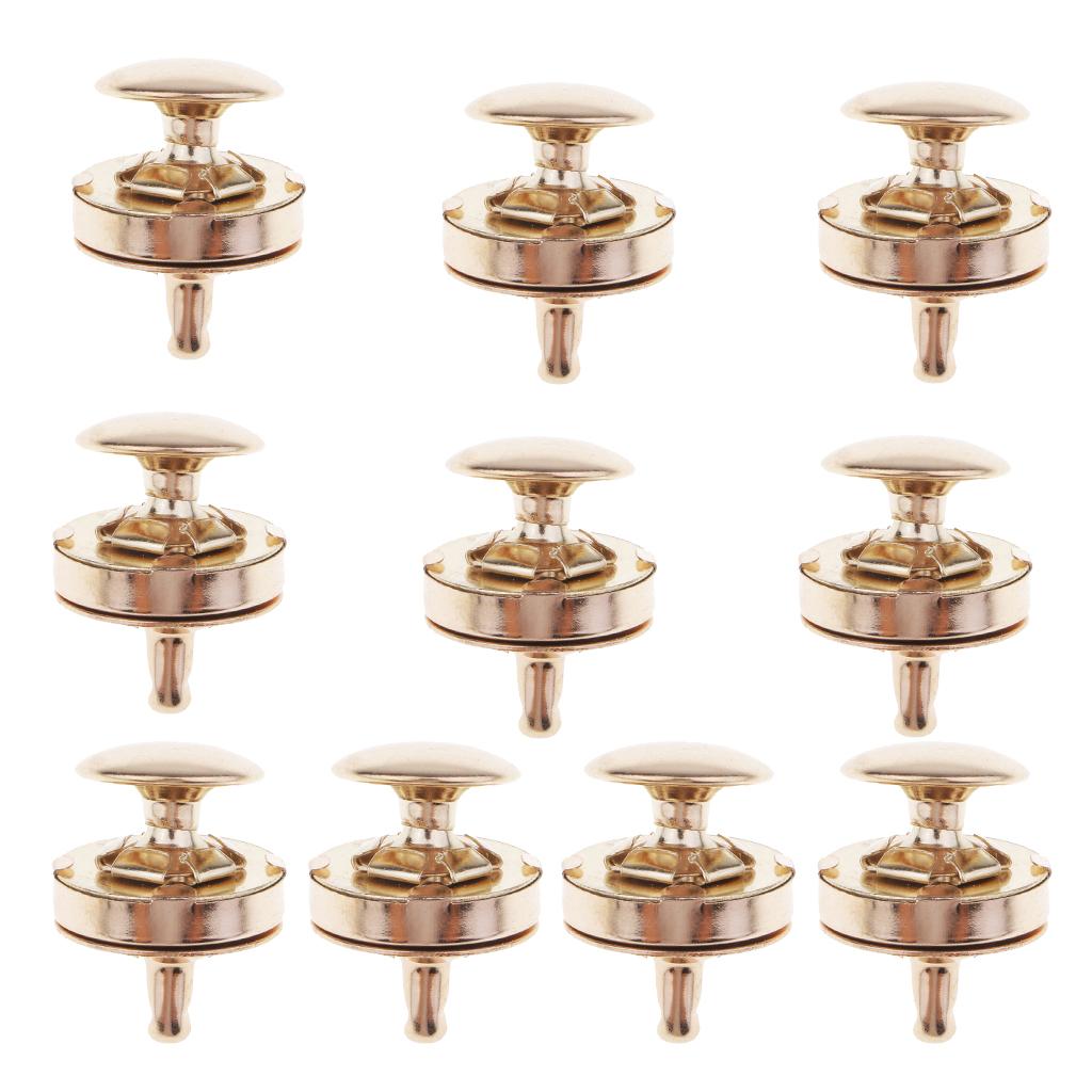 Vintage Style Metal Magnetic Buttons for Sewing Nail Buckle Rivet Fasteners for Jackets Shirts and Coats