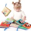 Cloth Book For Early Education Toys 4-Page 8-Sided English Palm Book Books For Kids Manga Book English For Child Kids