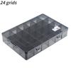 Deli 9-24 Grids Plastic Removable Bulkhead Tool Storage Box Jewelry Display Organizers Boxes Multifunctional Household Tool Case