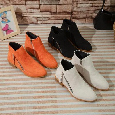 Damen Stiefeletten Herbst Blockabsatz Stiefel Plateau Sexy Damen High Heels Schuhe 2024 Neue Mode Winter Outdoor Freizeitstiefel