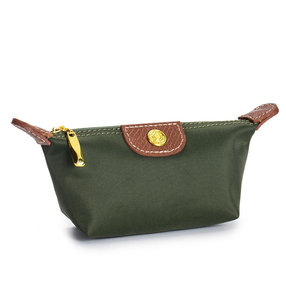 Mini Exquisite Coin Purse: Lightweight Nylon Dumpling Bag for Lipstick & Earphone Storage, Women's Stylish Accessory