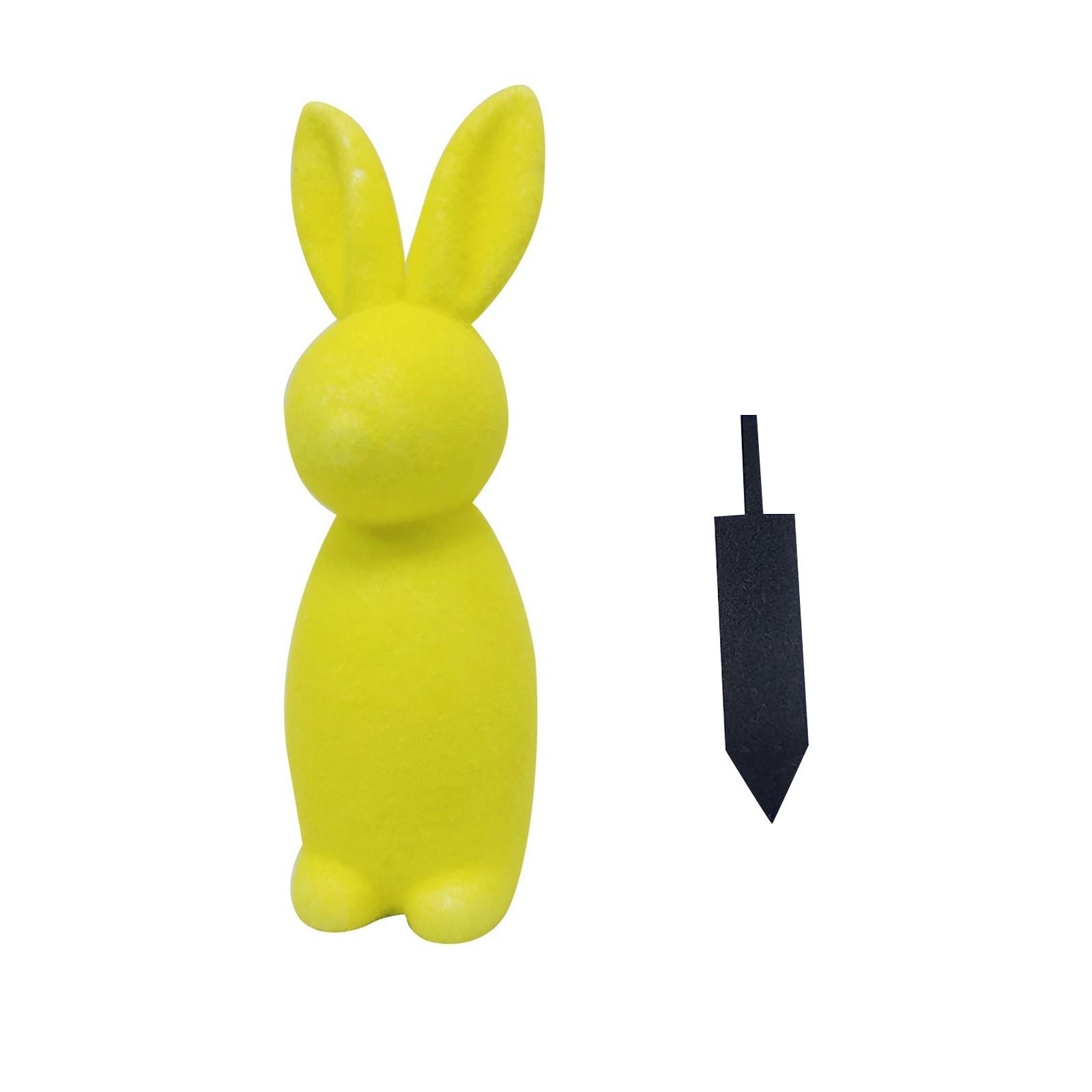 

Растения в форме кролика, искусственные зеленые растения, подходят для пасхального украшения крыльца на открытом воздухе и в помещении One Size