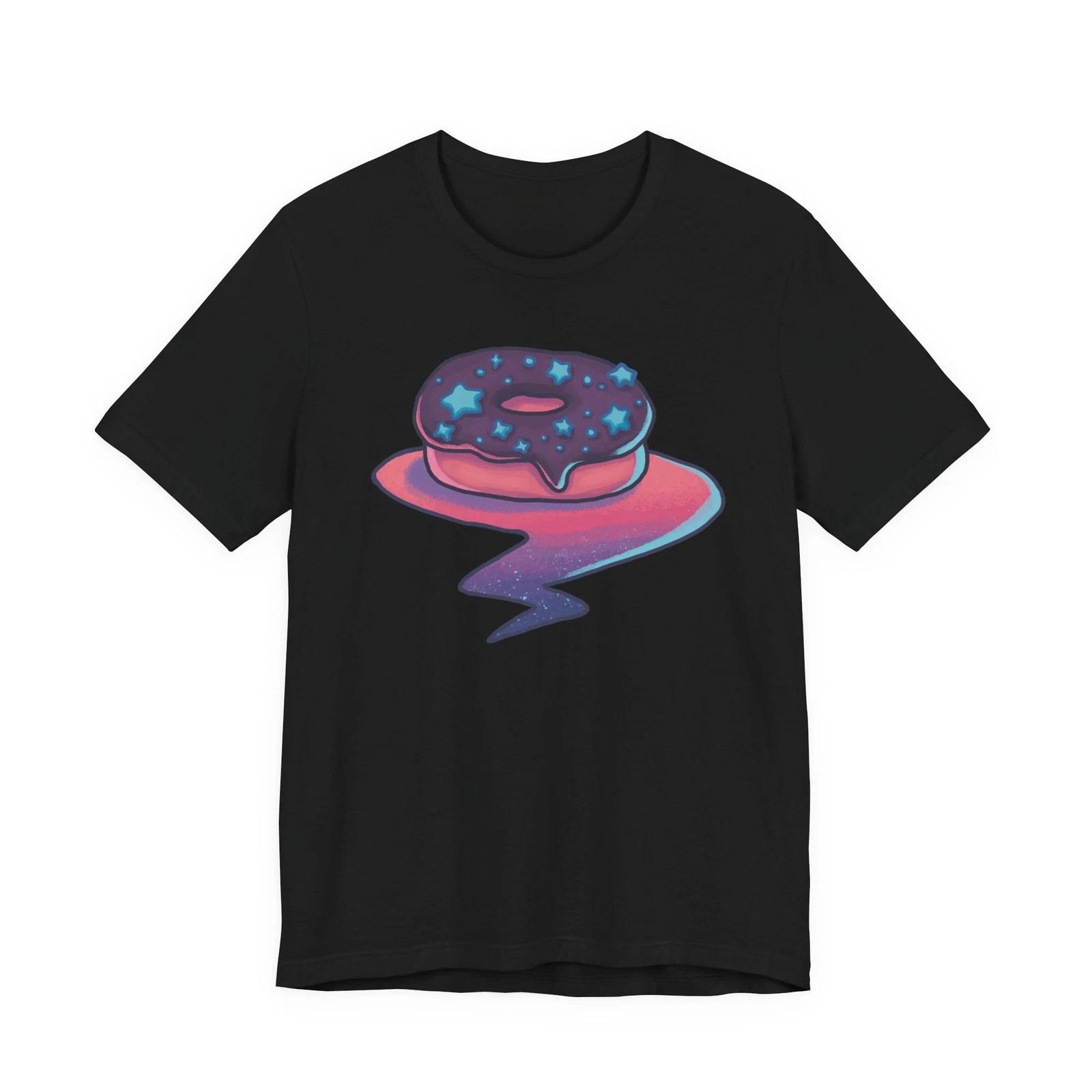 Chalk Galaxy Pink Purple Blue Donut Shirt Donut Shirt Donut Gift M