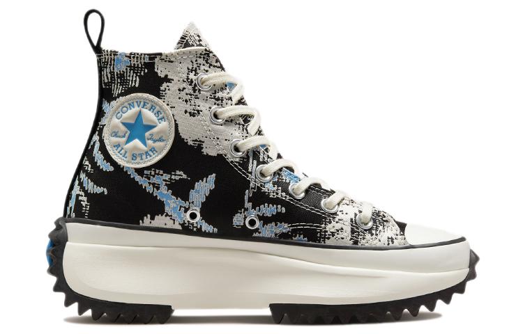 Run Star Converse Hike High 'Floral Fusion - University Blue' 171398C