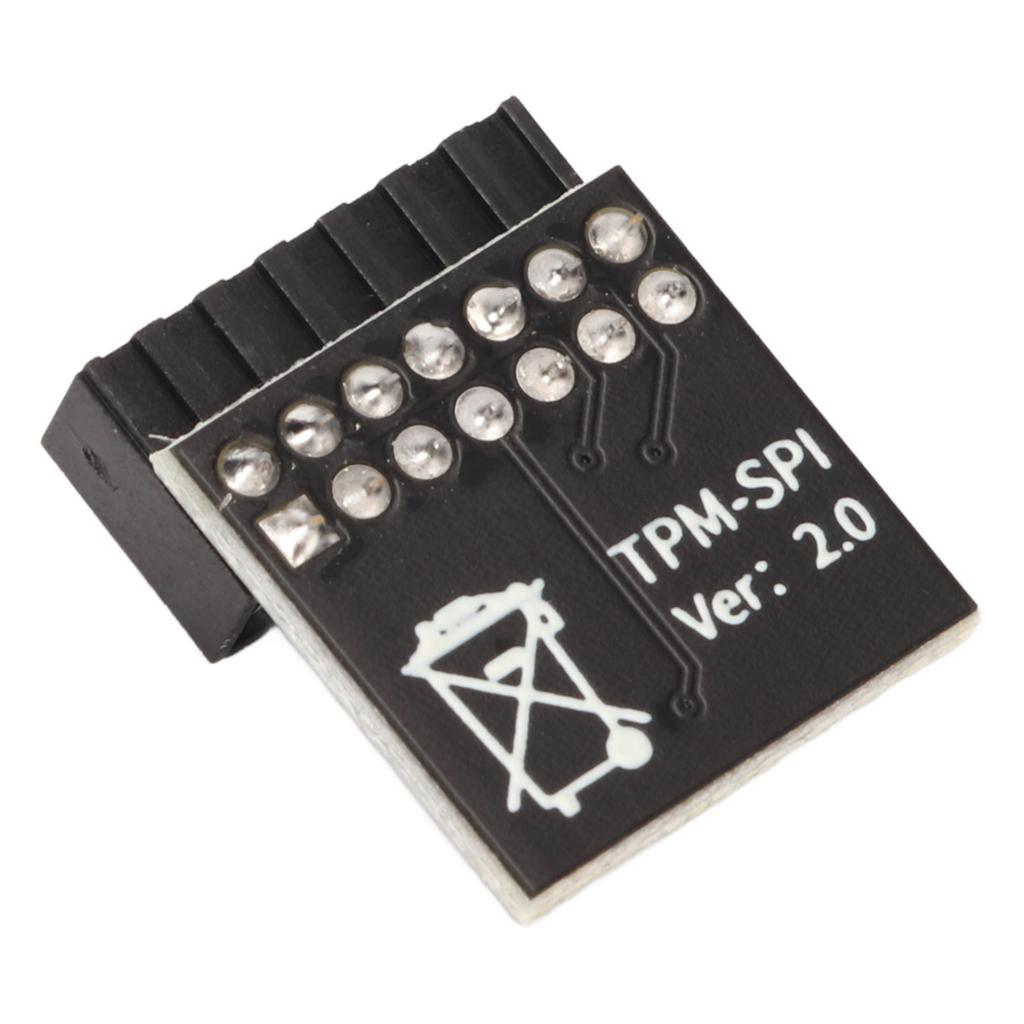 TPM 2.0 Module 14 Pin SPI Encryption Secure Storage Remote Card System Component for Windows 11 2.0 for ASUS Motherboard