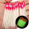 10 Pcs Fishing Lures Luminous Octopus Soft Bait Rubber Squid Skirts Tuna Sailfish Catfish Baits Assist Lures Fishing Accessories